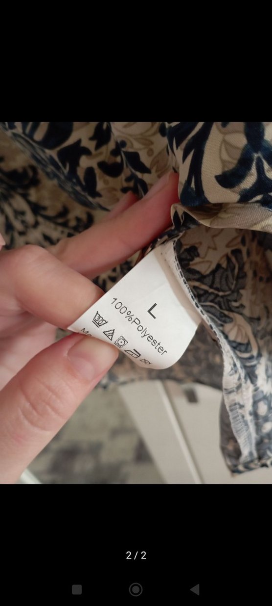 Bohem Ruffle Detaylı V Yaka Kadın Bluz - Görsel 2