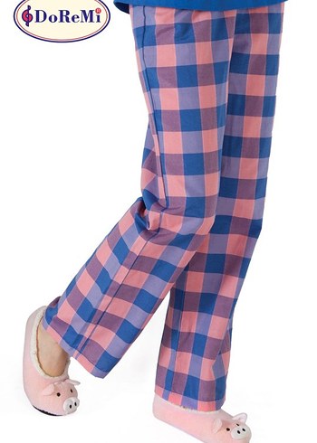 Mavi Doremi marka Rahat Kadın Pijama Takımı - Görsel 5