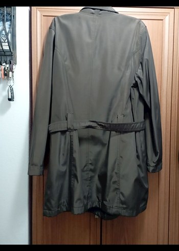 kahverengi  Trençkot - Görsel 5