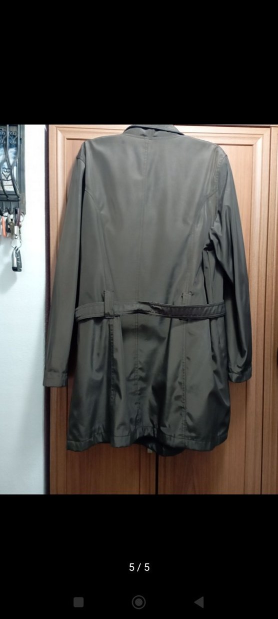 kahverengi  Trençkot - Görsel 5