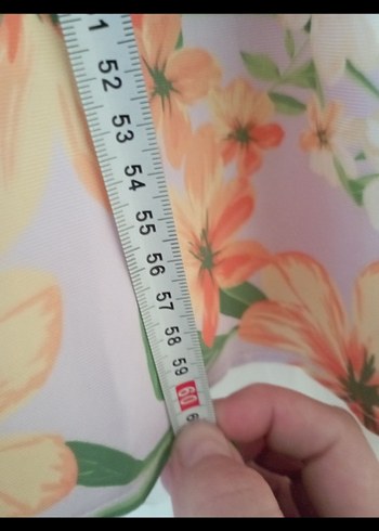 Çiçek Desenli Kız Çocuk Askısız Elbise - Görsel 7