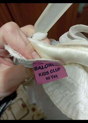 Beyaz Uzun Straplez Mini Gelinlik - Görsel 3