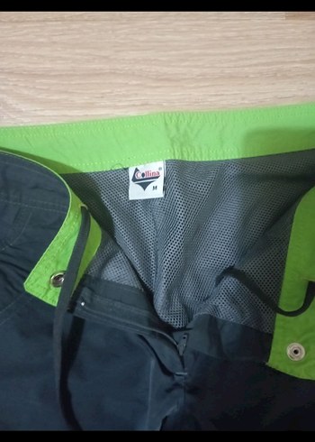 Kadın Siyah Spor Bol Kesim Kemerli Pantolon - Görsel 3