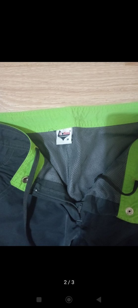 Kadın Siyah Spor Bol Kesim Kemerli Pantolon - Görsel 3