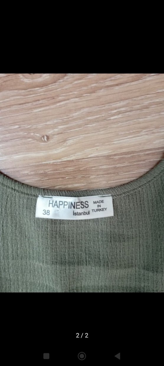 bluz sandık yaka - Görsel 2