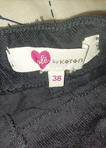 38 Beden KOTON KADİFE ETEK