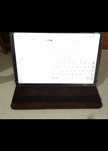 10.9 inç samsung s9 FE tablet ile uyumlu siyah kılıf 