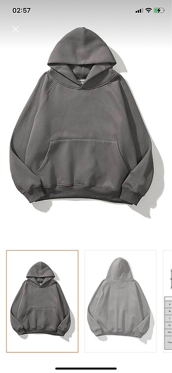 oversize swearshirt