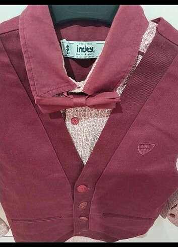 U.S Polo Assn. İncity gömlek yelek papyon kombini