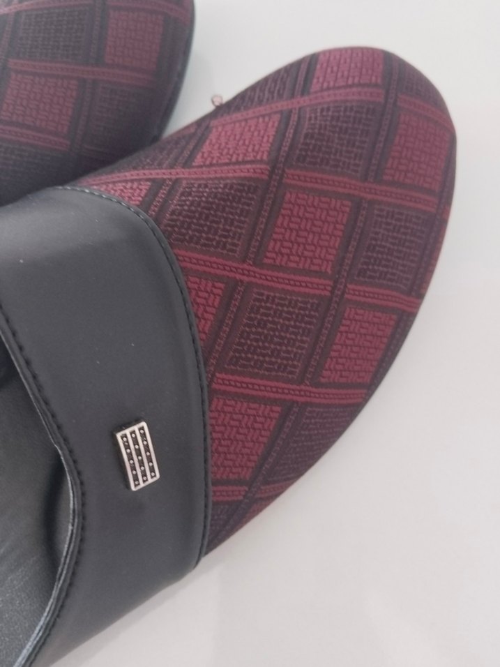 Bordo Erkek Ev Terliği - Görsel 3