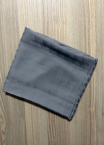 Gri Keten Kadın Şal - Görsel 2