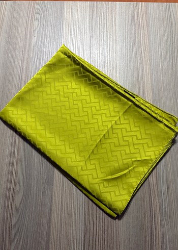 Yağ Yeşili Renk Kadın Şal - Görsel 2