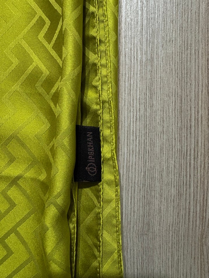 Yağ Yeşili Renk Kadın Şal - Görsel 3