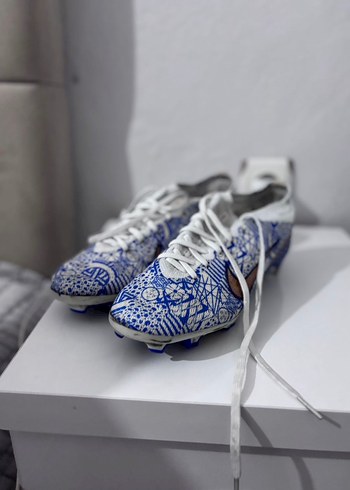 Seramik Baskılı Bağcıklı Erkek Futbol Ayakkabısı - Görsel 2