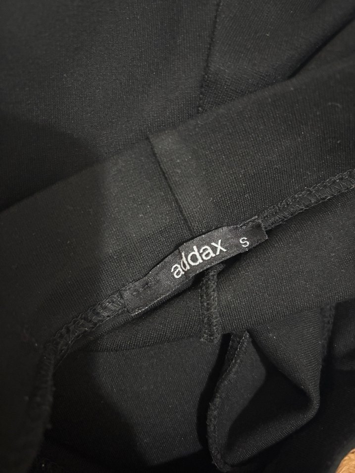 Kürklü Siyah Kadın İspanyol Paça Tayt - Görsel 2