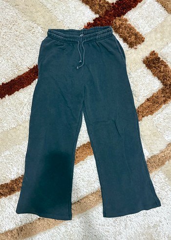 Kadın Gri Rahat Kesim Fermuarlı Eşofman Altı - Görsel 4