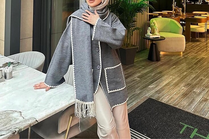 Yeni sezon altkılı ceket pakette