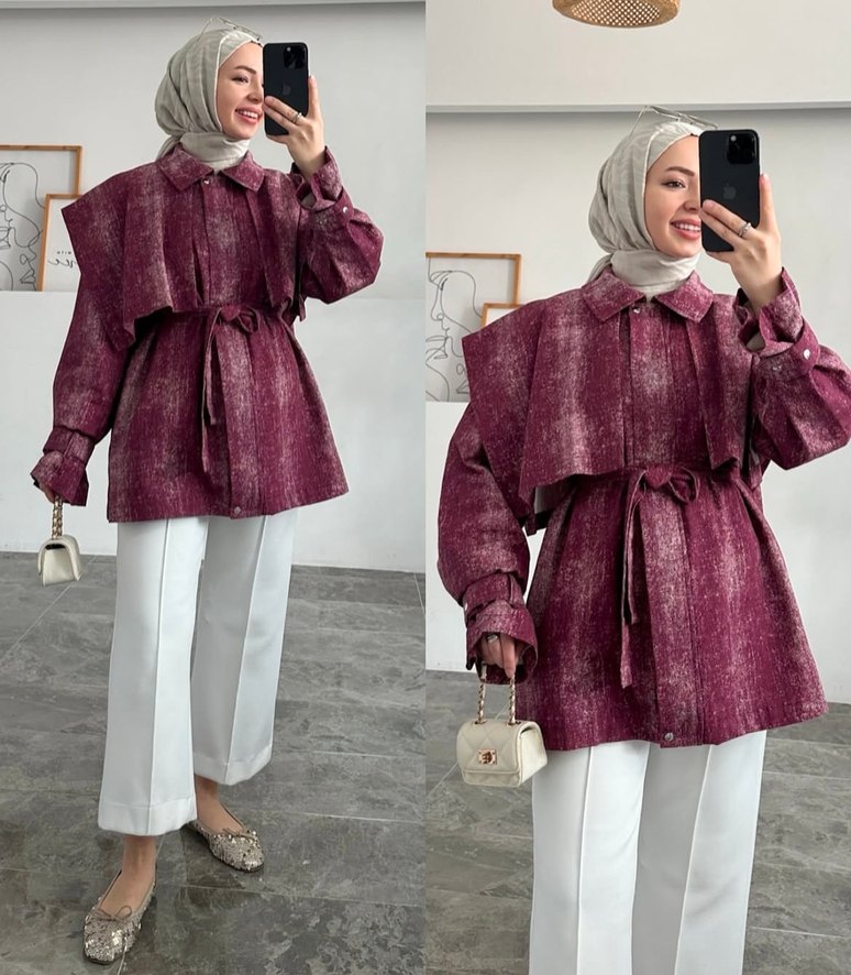 Yeni sezon kışlık trençkot pakette - Görsel 2