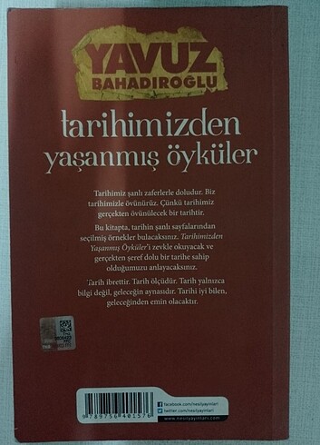 Yavuz Bahadıroğlu Tarihimizden Yaşanmış Öyküler