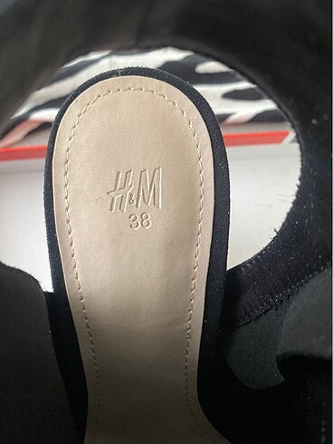 38 Beden Süet Topuklu Ayakkabı H&M