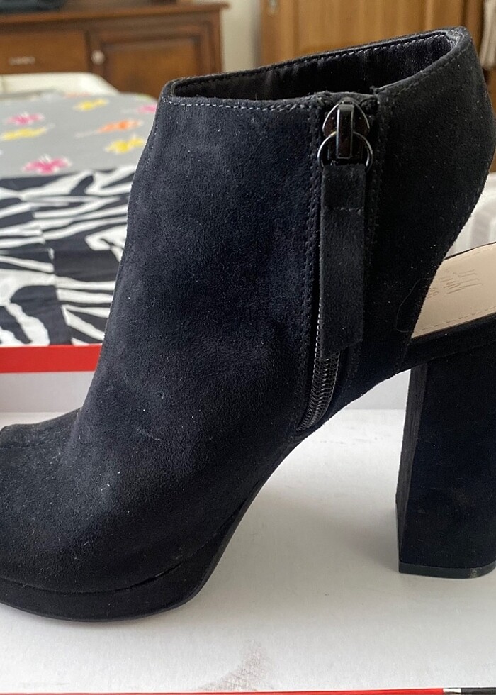 Süet Topuklu Ayakkabı H&M - Görsel 2