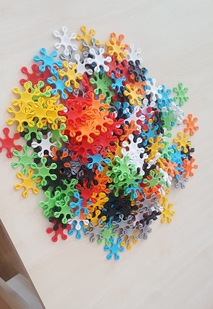 iç içe geçmeli plastik yapboz 