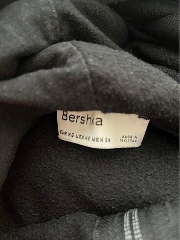 Bershka siyah sweatshirt