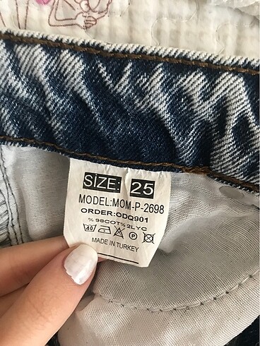 xs Beden Mom jean