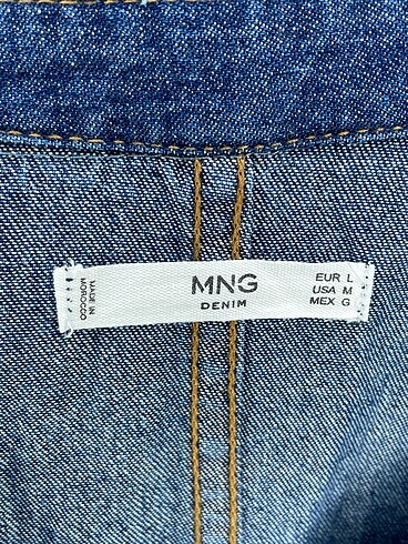 l Beden mavi Renk Mango Günlük Elbise %70 İndirimli.