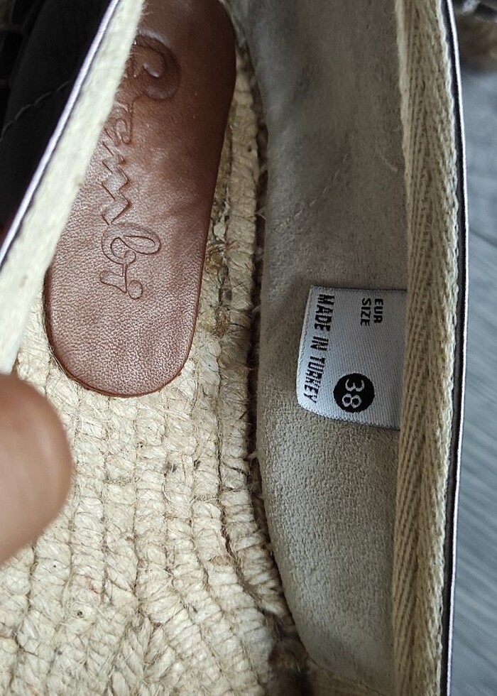 Bamdi dore espadril - Görsel 2