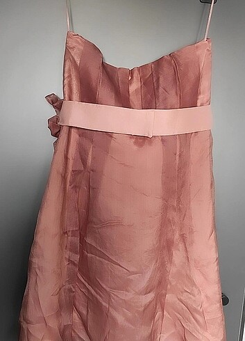 Park Bravo Straplez Gece Elbisesi - Görsel 6