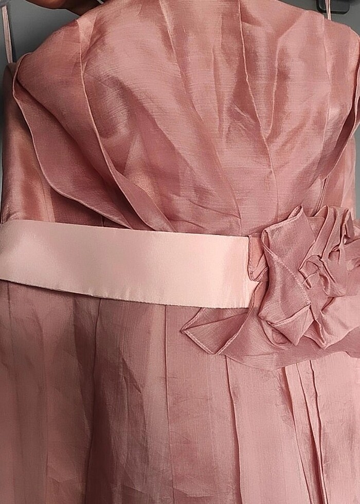 Park Bravo Straplez Gece Elbisesi - Görsel 3