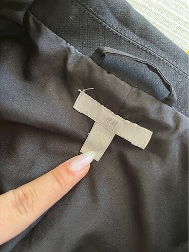 xl Beden siyah Renk H&M bele oturan blazer ceket