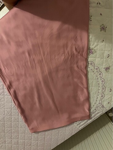 l Beden Zara pembe saten etek ????