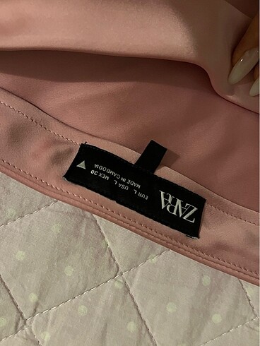 l Beden pembe Renk Zara pembe saten etek ????