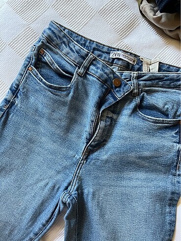 Zara İspanyol paça kot pantolon