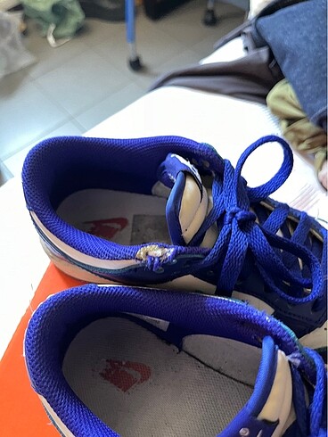 38,5 Beden Nike dunk low mavi