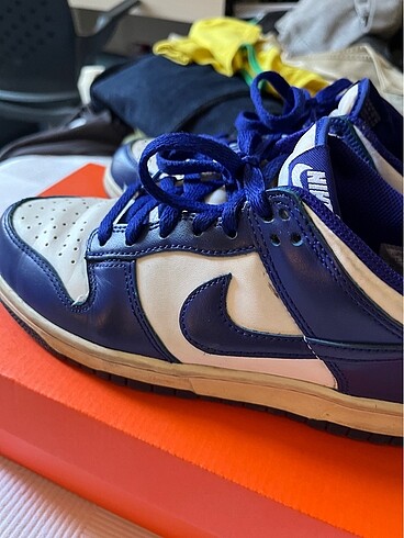 38,5 Beden mavi Renk Nike dunk low mavi