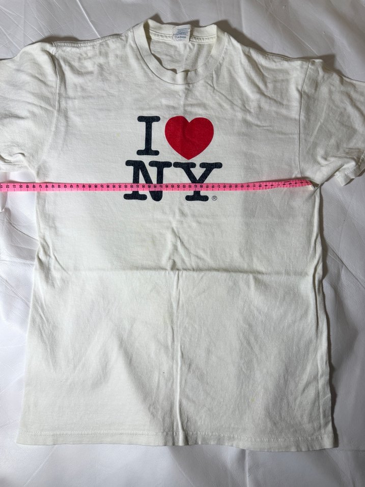 I Love NY Beyaz Tişört - Görsel 3