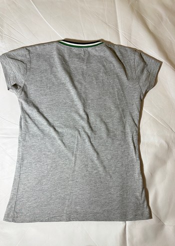 Lacoste V Yaka Gri Tişört  - Görsel 5