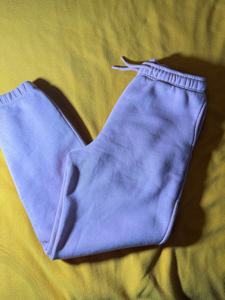 Pembe Rahat Kesim Kadın Eşofman Altı - Görsel 4