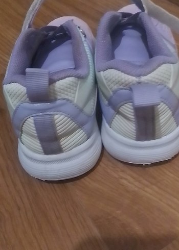 Kız Çocuk Mor Pastel Bağcıklı Spor Ayakkabı - Görsel 4