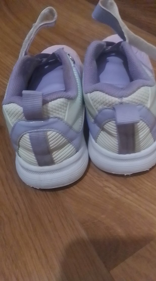 Kız Çocuk Mor Pastel Bağcıklı Spor Ayakkabı - Görsel 4