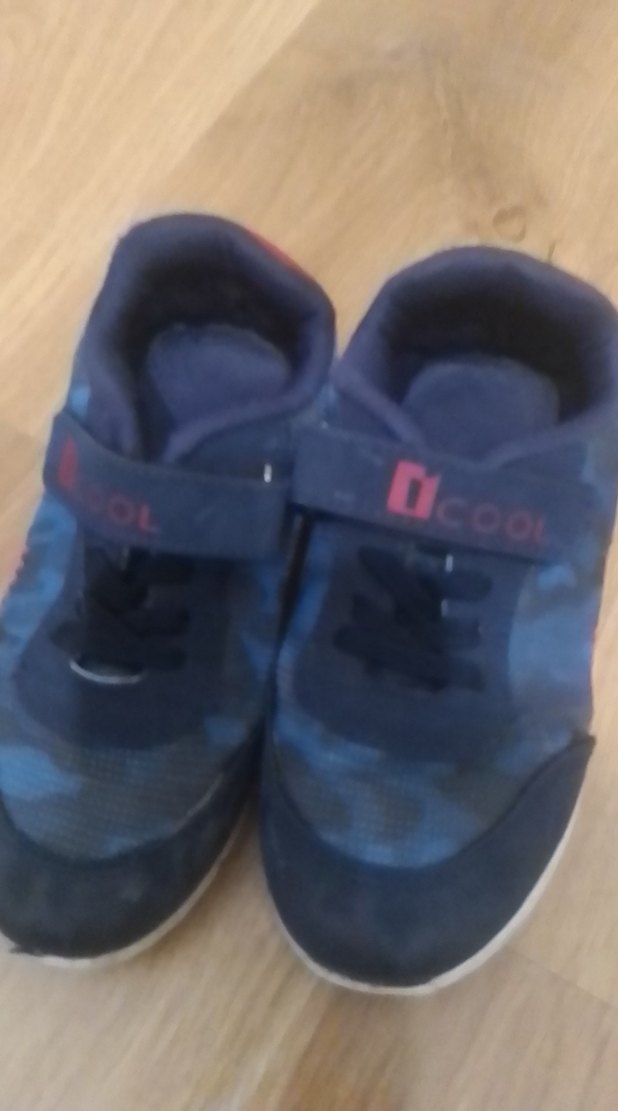 Mavi Erkek Çocuk Spor Ayakkabı Velcro - Görsel 2