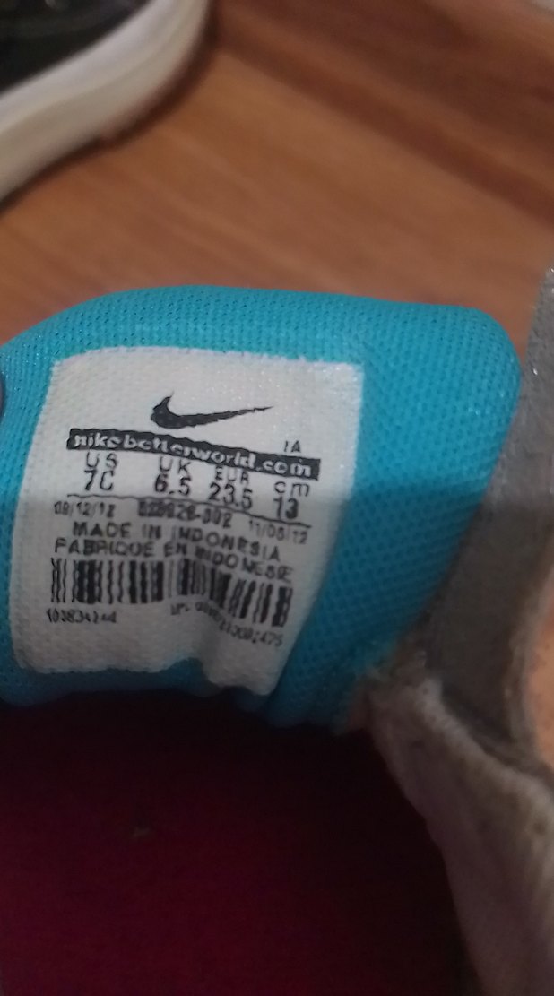 Kız Çocuk Gri Cırt Cırtlı Spor Ayakkabı - Görsel 3