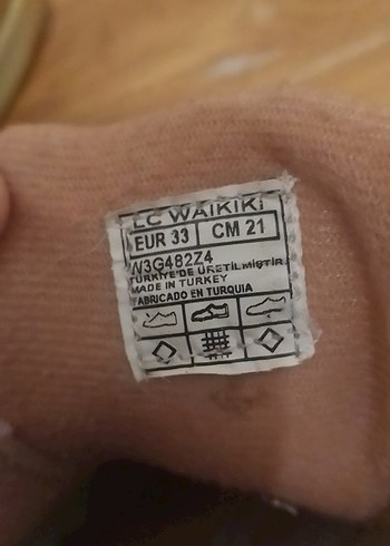 Bej Süet Bağcıklı Kız Botu - Görsel 5