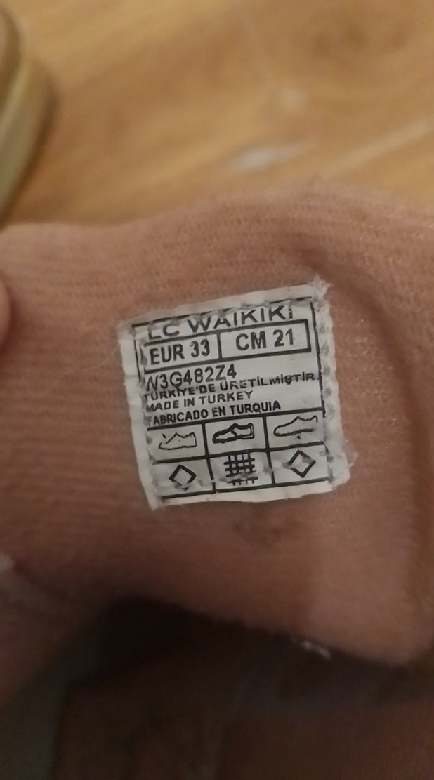 Bej Süet Bağcıklı Kız Botu - Görsel 5