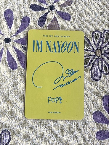 Nayeon orijinal pc