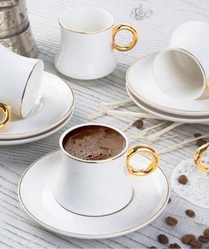 ACAR 6?lı kahve fincan takımı - Görsel 5