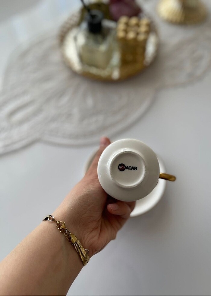 ACAR 6?lı kahve fincan takımı - Görsel 3